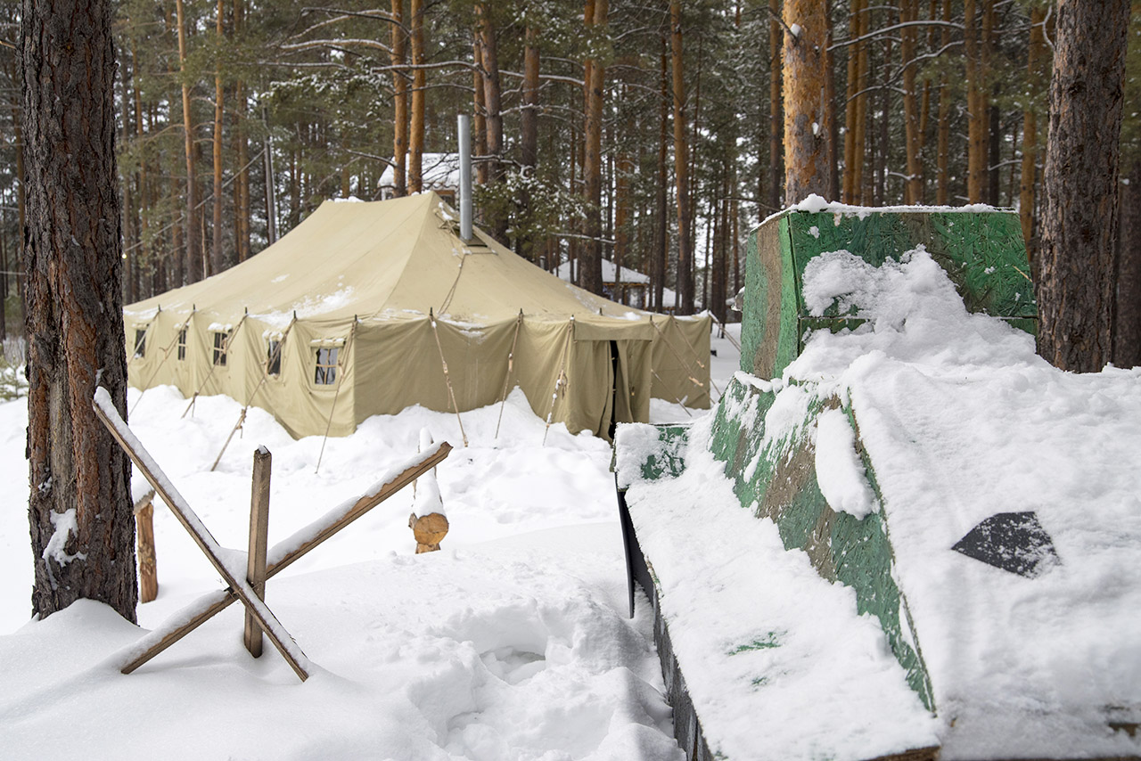 Фото штаб-палатки 1